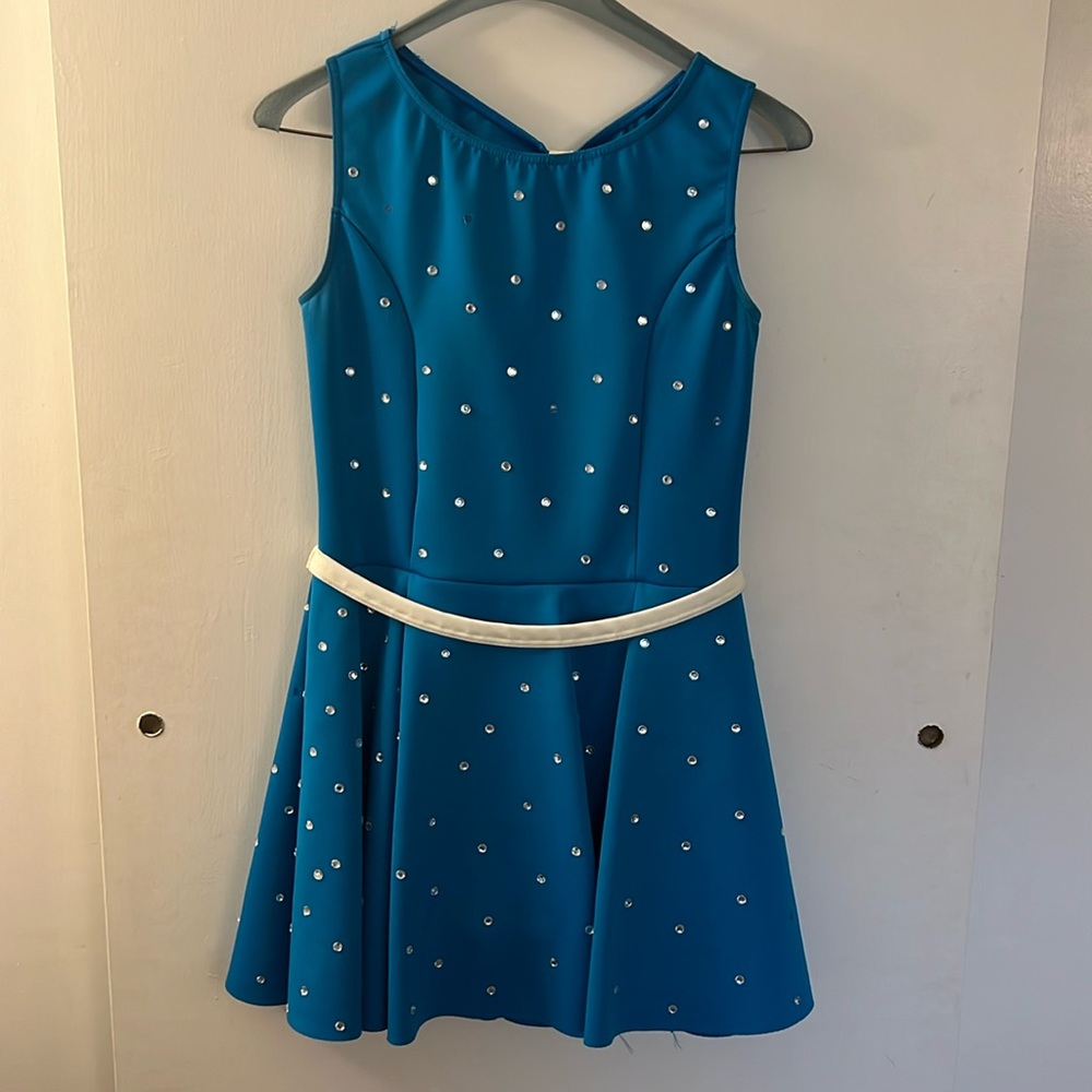 Weissman Blue Dress • XXL